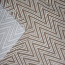 Ver imagem 2 de Jogo Tapetes Passadeira Cozinha 3 Pç Antiderrapante Egípcio - Bege