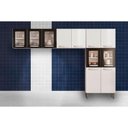 Ver imagem 1 de Cozinha Modulada Bertolini Evidence 3 Peças (2aéreos+1paneleiro) Cpt53 Branco/preto-bertolini
