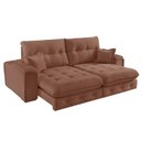 Ver imagem 2 de Sofá Retrátil Reclinável 230cm Istambul Yescasa