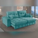 Ver imagem 1 de Sofá Retrátil Reclinável 250cm Istambul Yescasa