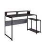 Mesa Gamer para 2 Monitores Industrial com Nicho para Cpu Preto Grafite - 2