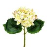 Hortênsia Amarela Haste 32x18cm Flor Planta Artificial - 1