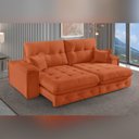 Ver imagem 1 de Sofá Retrátil Reclinável 290cm Istambul Yescasa