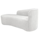 Ver imagem 7 de Kit Divã Recamier Orgânico França 160cm Lado Esquerdo e Poltrona Amore Bouclé
