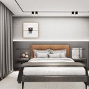 Ver imagem 2 de Cabeceira para Cama Box Queen 160 x 0,60 cm Detroit Bege