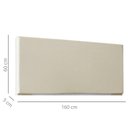 Ver imagem 4 de Cabeceira para Cama Box Queen 160 x 0,60 cm Detroit Bege