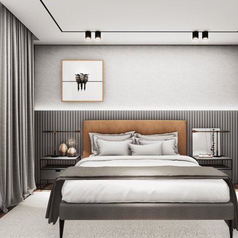 Cabeceira para Cama Box Queen 160 x 0,60 cm Detroit Bege