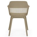 Ver imagem 6 de Conjunto Mesa de Jantar Redonda Majestic 70cm Preta com 4 Cadeiras Estofadas Marcela - Nude Escuro