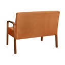 Ver imagem 4 de Sofá 2 Lugares Namoradeira Lara Decoração Sala Quarto Recepção