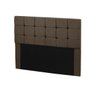 Cabeceira Cama Box Queen 1,60 Estofada Julia Sued Marrom Castor - Star Confort Julia cabeceira confo - 1