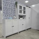 Ver imagem 6 de Armário de Cozinha com Balcão e Paneleiro 3 Peças 8 Portas 8 Prateleiras Americano 252cm Cor
