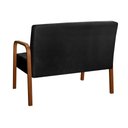 Ver imagem 4 de Sofá 2 Lugares Namoradeira Lara Decoração Sala Quarto Recepção