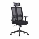 Ver imagem 3 de Kit 4 Cadeiras para Escritório Presidente Tela Mesh Comfort Plus