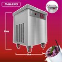 Ver imagem 5 de Máquina de Sorvete de Chapa 1300w Ice Cream Roll - Nmsc2