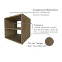 Ver mais imagens de Mesa de Cabeceira para Quarto / Nicho Suspenso com Prateleira Bege