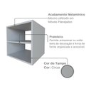 Ver mais imagens de Mesa de Cabeceira para Quarto / Nicho Suspenso com Prateleira