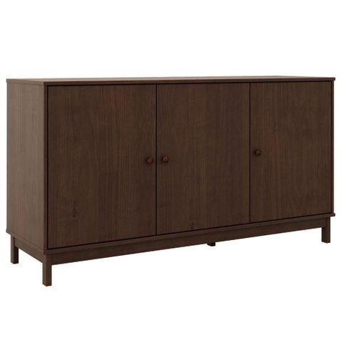 Buffet Balcao 3 Portas Madeira Macica Taeda 160 Cm 1962 Cafe Festra