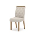 Ver imagem 6 de Conjunto Sala Jantar Vértice 160cm Canto Reto com Vidro + 6 Cadeiras Vita