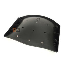 Assento em Plastico Preto Ergoplax Iso Polipropileno Fixo - 3