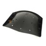 Assento em Plastico Preto Ergoplax Iso Polipropileno Fixo - 3