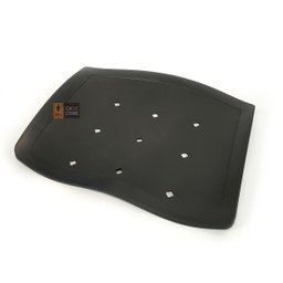 Assento em Plastico Preto Ergoplax Iso Polipropileno Fixo - 2