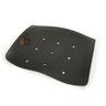 Assento em Plastico Preto Ergoplax Iso Polipropileno Fixo - 2