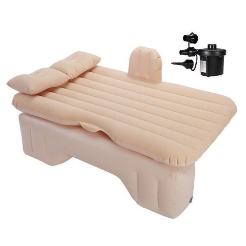 Colchão Cama Inflável para Carro com Bomba Elétrica 12v Vg Plus Bege