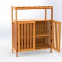 Ver imagem 2 de Armário com Prateleiras - Dante Eucalipto - Stain Yescasa