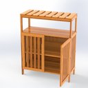 Ver imagem 5 de Armário com Prateleiras - Dante Eucalipto - Stain Yescasa