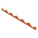 Ver imagem 2 de Acabamento Frontal para Telha Ondulada com Isolamento Térmico em Pir Ap 15mm Semi-sanduíche (1,00m)