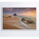 Ver imagem 6 de Quadro Praia e Rochas Decor&quadros Nat093 120x80 Cm Adesivo Fotográfico