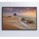 Ver imagem 7 de Quadro Praia e Rochas Decor&quadros Nat093 120x80 Cm Adesivo Fotográfico