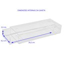 Ver imagem 6 de Toalheiro Lavabo Acrílico Clássico Centauri Acrílicos TL-C