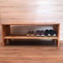 Ver imagem 3 de Banco Sapateiro Pé de Cama em Madeira