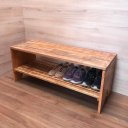 Ver imagem 2 de Banco Sapateiro Pé de Cama em Madeira