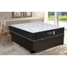Cama Box Baú Casal + Colchão Semi Ortopédico Extra Firme Espuma D33 Prime Colchões 138x188x72 - 2