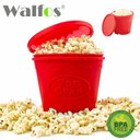 Ver imagem 2 de Balde de Pipoca Walfos, Recipiente de Silicone para Fazer Pipoca em Micro-ondas como Visto na Tv