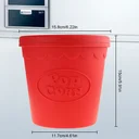 Ver imagem 4 de Balde de Pipoca Walfos, Recipiente de Silicone para Fazer Pipoca em Micro-ondas como Visto na Tv