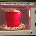 Ver imagem 6 de Balde de Pipoca Walfos, Recipiente de Silicone para Fazer Pipoca em Micro-ondas como Visto na Tv