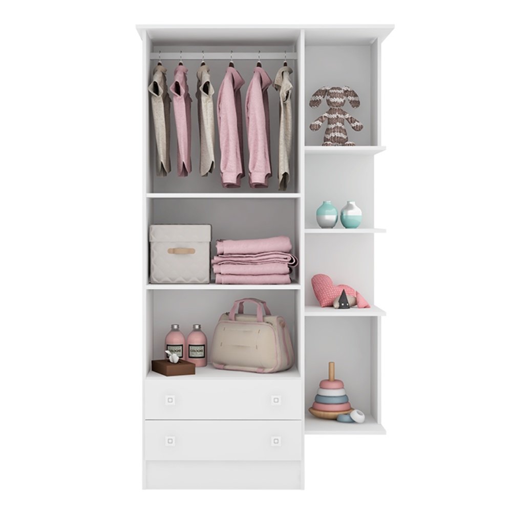 Conjunto Quarto Infantil Hug Branco - 5