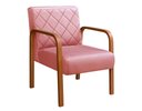 Ver imagem 2 de Poltrona Cadeira Decorativa Sala, Recepção Lara Rosa
