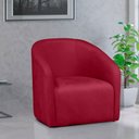 Ver mais imagens de Kit 2 Poltrona Decorativa Recepção Sala de Estar Lara Veludo Cor:vermelho