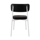 Ver imagem 2 de Cadeira Alloa Fixa com 4 Pés 50 X 44,7 X 83,8 Cm com 1 Unidade