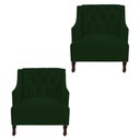 Ver imagem 1 de Kit 02 Poltronas Genesis Verde