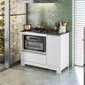 Balcão Cooktop Nt 3050 Branco com Granito - Notável - 2