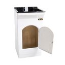 Ver imagem 2 de Tanque Lavar Roupa Fiberblu Paris 20 Litros Granitado Preto