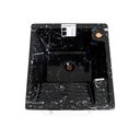 Ver imagem 3 de Tanque Lavar Roupa Fiberblu Paris 20 Litros Granitado Preto