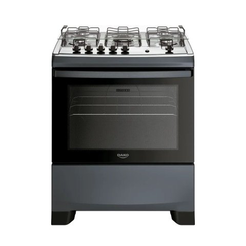 Fogão Dako Supreme 5 Bocas com Mesa Inox