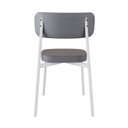 Ver imagem 2 de Cadeira Alloa Fixa com 4 Pés 50 X 44,7 X 83,8 Cm com 2 Unidade