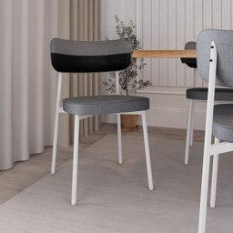 Cadeira Alloa Fixa com 4 Pés 50 X 44,7 X 83,8 Cm com 2 Unidade - 3